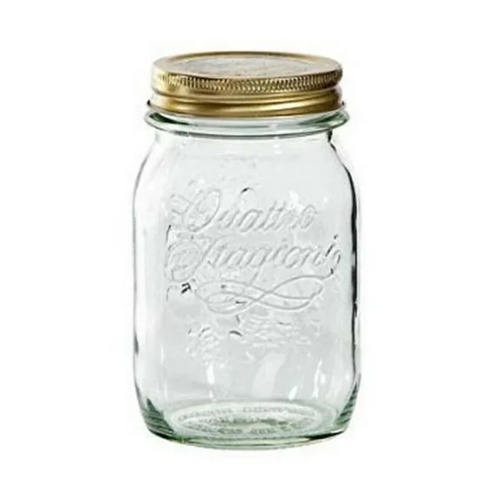Tarro de Cristal Bormioli Quattro Stag ø 7,5 x 8,3 cm – 150 cc