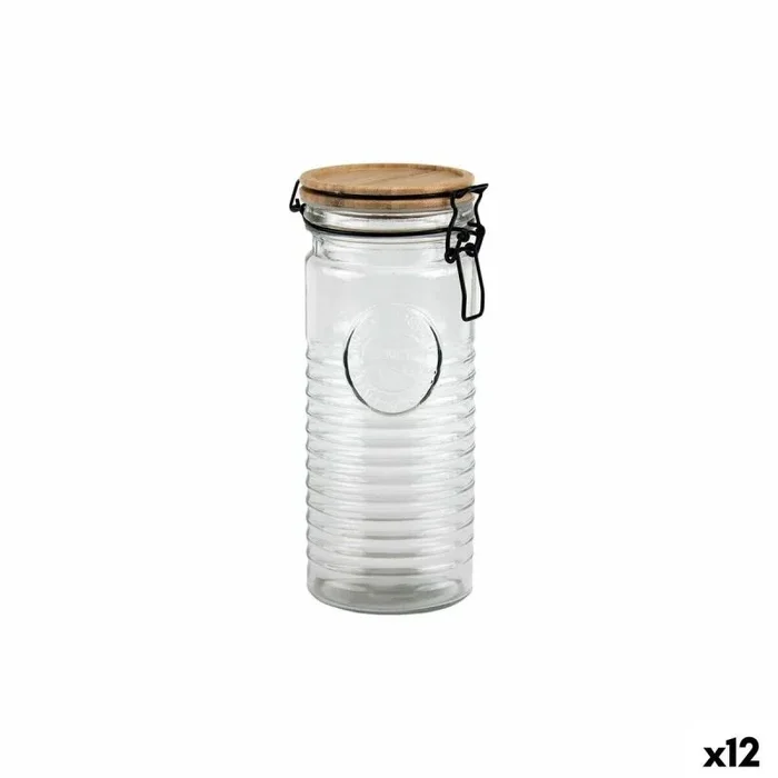 Tarro de cristal la mediterránea acacia 1,3 l (12 unidades)