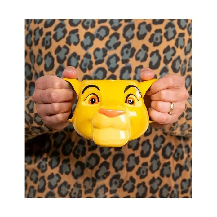 Taza 3d paladone rey leon simba 500ml