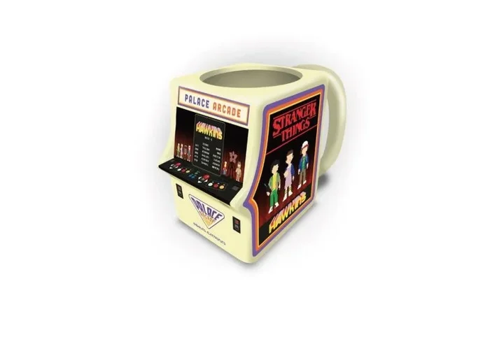 Taza 3d stranger things palace arcade