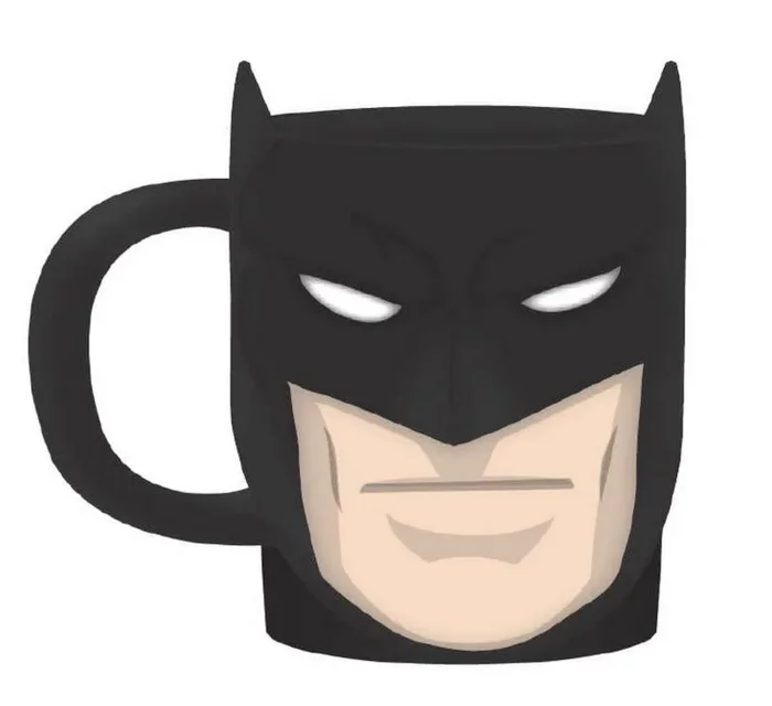 Taza mini dc comics be batman