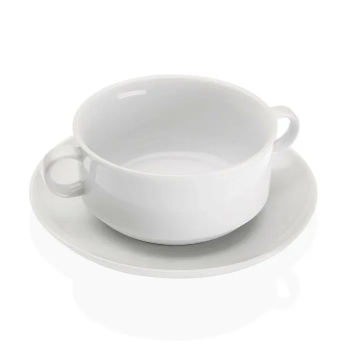 Tazas para consomé versa blanco 17 x 6 x 12,3 cm
