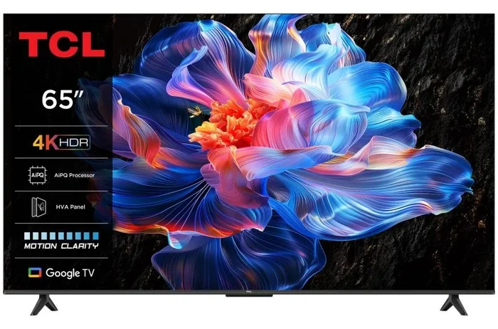 TCL 65P69K Televisor 165,1 cm (65″) 4K Ultra HD Smart TV Wifi Negro