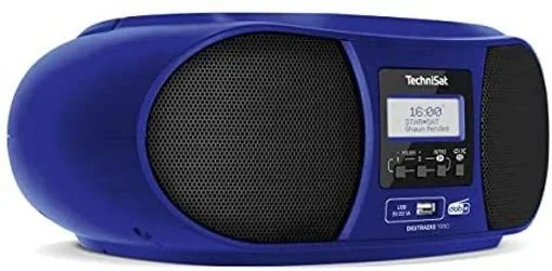 TechniSat DigitRadio 1990 Minicadena de música para uso doméstico 3 W Azul