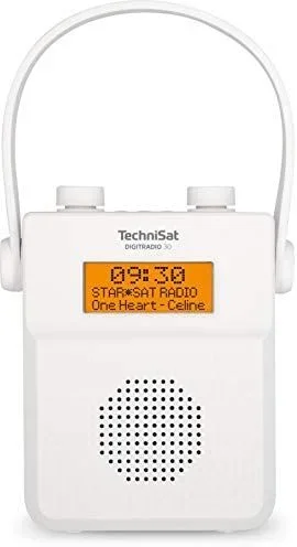 TechniSat DIGITRADIO 30 Portátil Analógico y digital Blanco