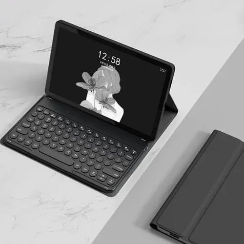 Teclado Funda Bluetooth desmontable para Lenovo Tab M10 Plus 10.6 3rd Gen (2022) (Negro)