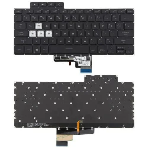 Teclado Retroiluminado Asus Tuf Air Fx516 Fx516P Fx516Pr Fx516Pm Fa516 (Negro) (Versión USA)