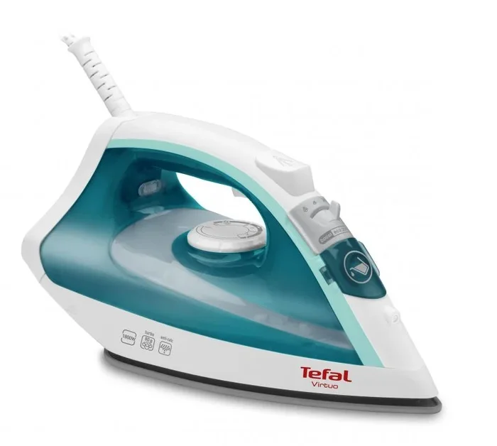 Tefal Virtuo FV1710 plancha Plancha a vapor 1800 W Verde, Blanco