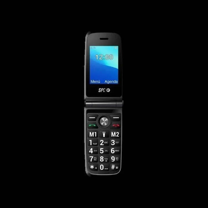 Teléfono móvil spc titan para personas mayores/ negro