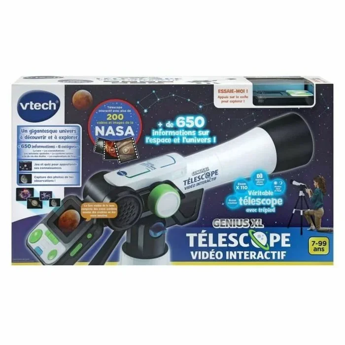 Telescopio infantil vtech genius xl