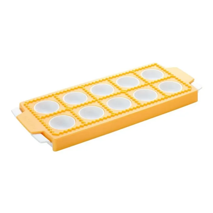 Tescoma Molde para 10 Ravioli Redondo Delicia, Assorted, 11,5 x 2,7 x 30,2 cm