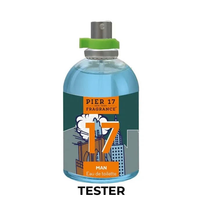 Tester 100 ml cro pier 17 new york 17 gratis por la compra de 4 unid. de la fragancia correspondiente al tester