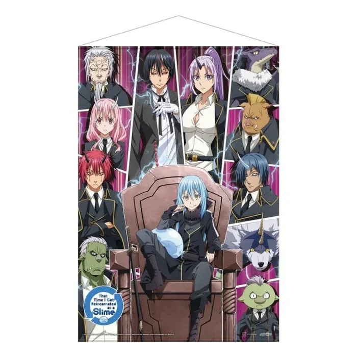 That time i got reincarnated as a slime póster tela key art s2 61 x 91 cm
