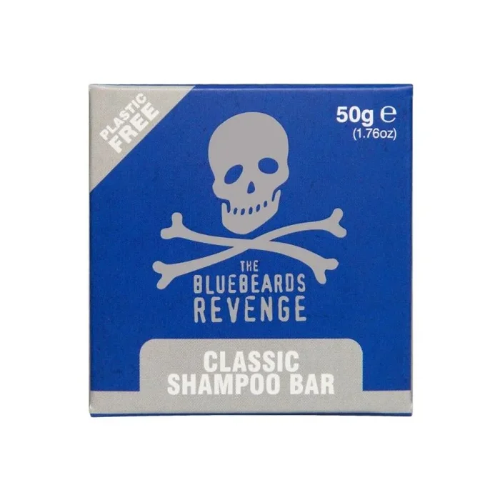 The bluebeards revenge classic solid shampoo bar 50g