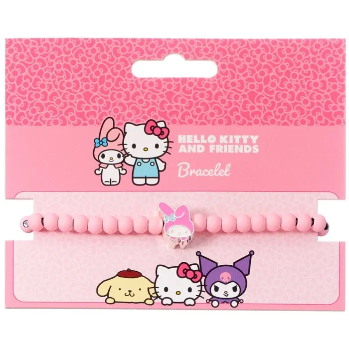 The Carat Shop Hello Kitty – Pulsera de cuentas rosas con dije My Melody