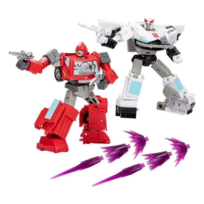 The transformers: the movie buzzworthy bumblebee studio series pack de 2 figuras 86-24bb ironhide (voyager class) & 86-20bb prowl (deluxe class)