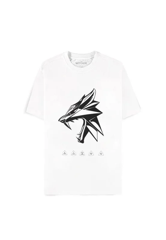The witcher wild hunt camiseta wolf head talla xl