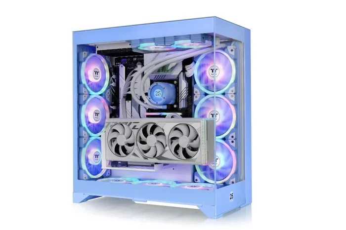 Thermaltake CTE E600 MX Mid Tower Chasis | 25 años Hydrangea Limited Edition