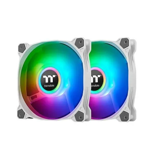 Thermaltake Pure Duo 14 Universal Ventilador 14 cm Blanco 2 pieza(s)