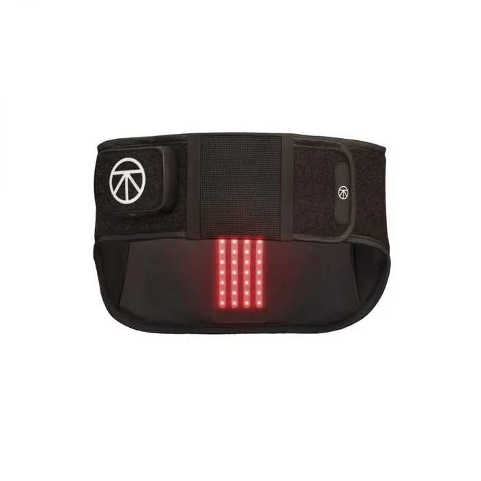 ThermBack LED by Therabody – Envoltura de espalda 4 en 1 con terapias de calor, infrarrojos lejanos, vibración y luz LED para aliviar el dolor de espalda baja de acción rápida