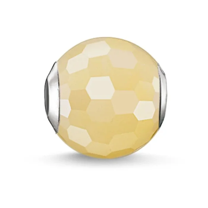 Thomas Sabo – Thomas Bloqueo k0127-010-4 venturina con Cuentas de Plata Amarillo