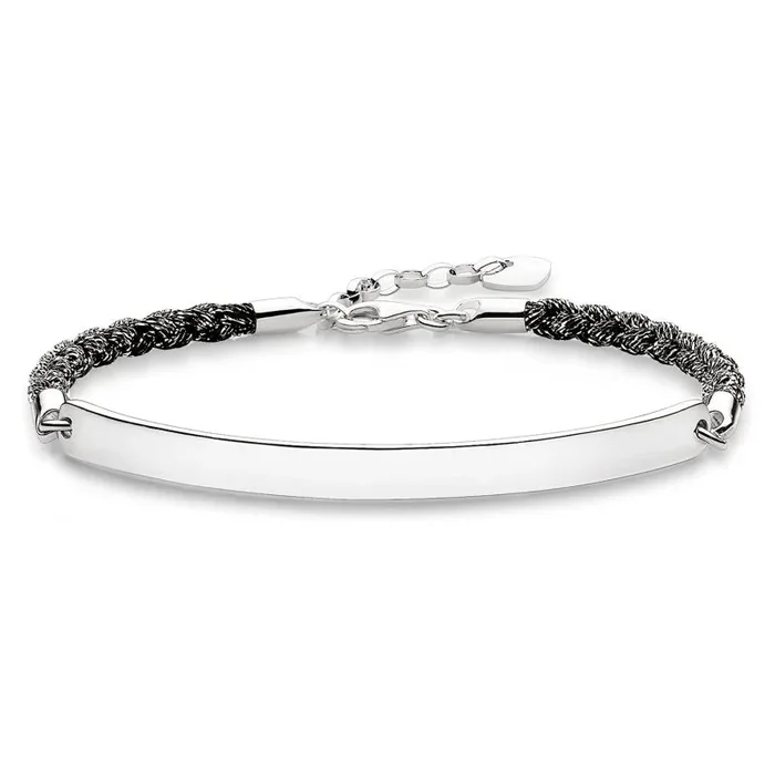 Thomas Sabo LBA0029-173-11-L19,5v Brazalete de Mujer con Plata Esterlina 925/1000