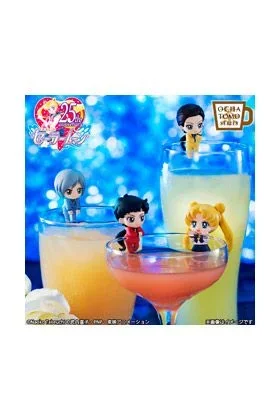 Three lights display figuras 4.5 cm sailor moon ochatomo series
