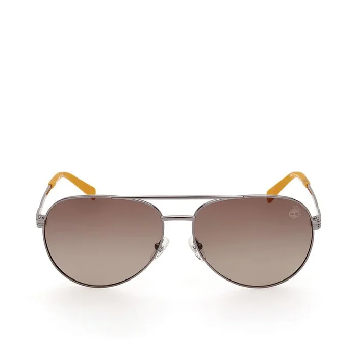 TIMBERLAND TB9317 Gafas, Shiny Gunmetal, 61/15/140 para Hombre