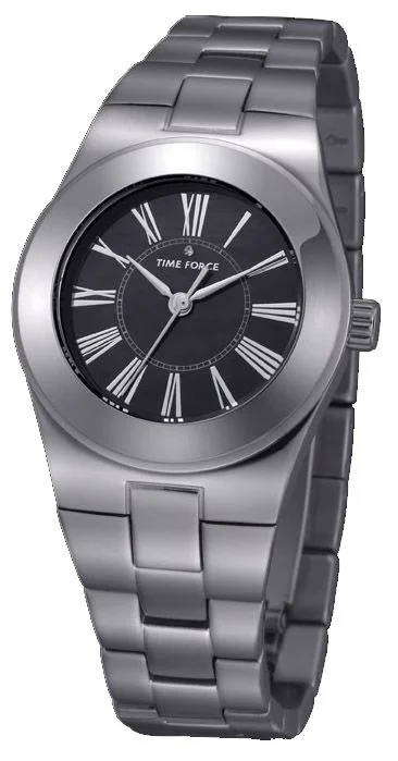 Time Force Reloj analogico para Mujer de Cuarzo con Correa en Acero Inoxidable TF4003L03M