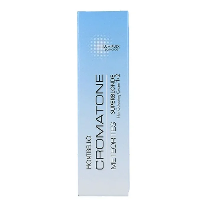 Tinte permanente cromatone meteorites super blonde montibello nº 1001 (60 ml)