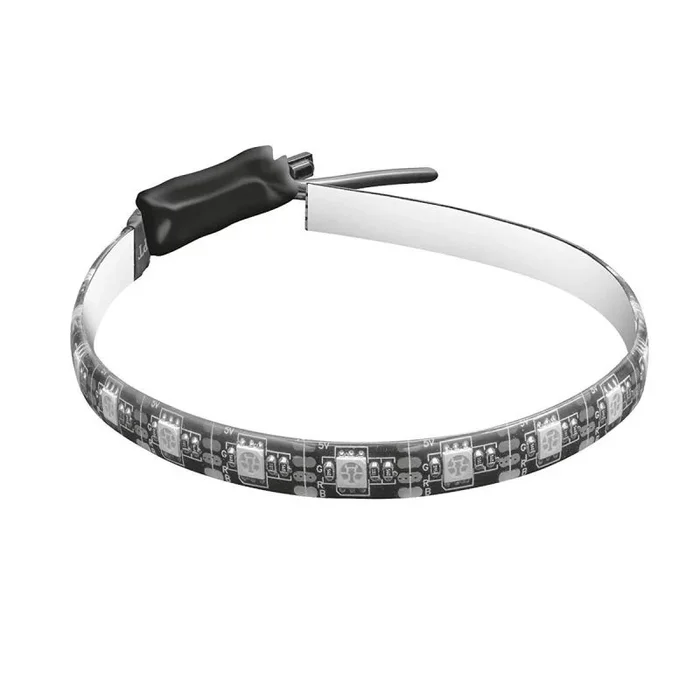 Tira de les trust gxt 768 iluminada con colores rgb – alimentación usb o molex 30cm 22849
