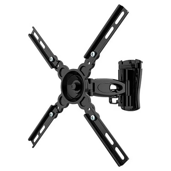 TM Electron TMSLC262 Soporte Giratorio Universal con Brazo para monitores o televisores LED, OLED, LCD, Plasma de 10″ hasta 24″, separación 78-190mm, máx. 15Kg, VESA 200×200, Nivel de Burbuja