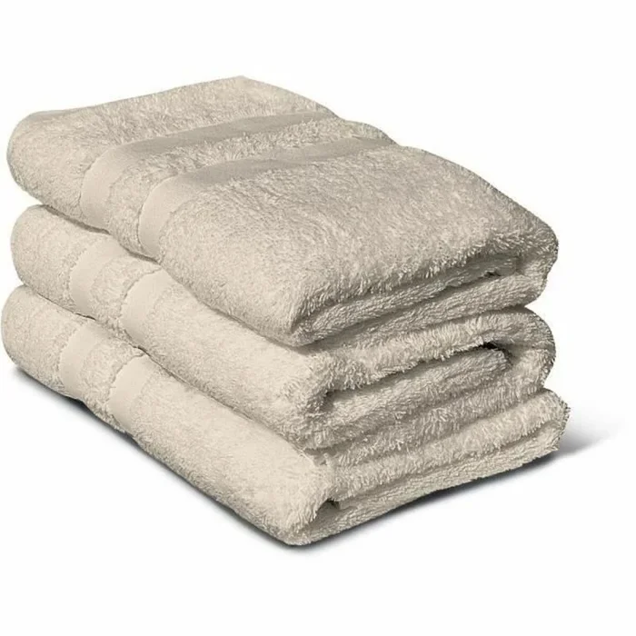 Toalla lovely home beige 50 x 100 cm