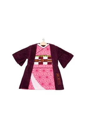 Toalla nezuko kamado’s costume 43×54 cm kimetsu no yaiba