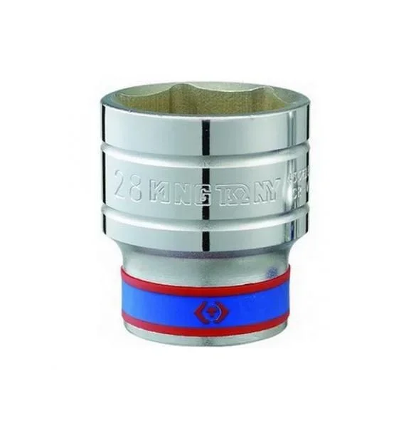 Toma de 30mm 1/2″ King Tony 433530M, Herramienta de Acero Cromado, Ideal para Reparaciones Mecánicas y Mantenimiento de Vehículos.