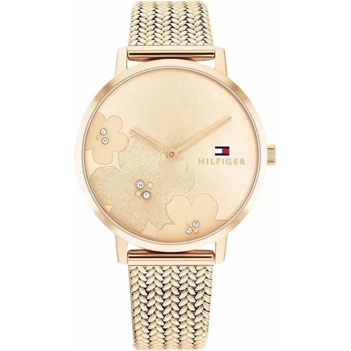 Tommy Hilfiger Reloj Analógico para Mujeres de Cuarzo con Correa en Acero Inoxidable 1782603