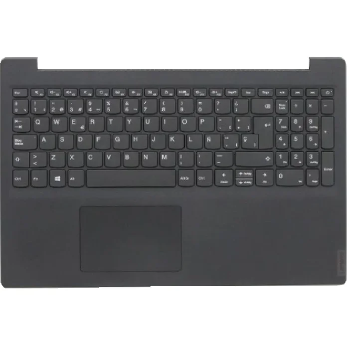 Top case + teclado compatible para portátil lenovo v15-ada negro 5cb0y99423