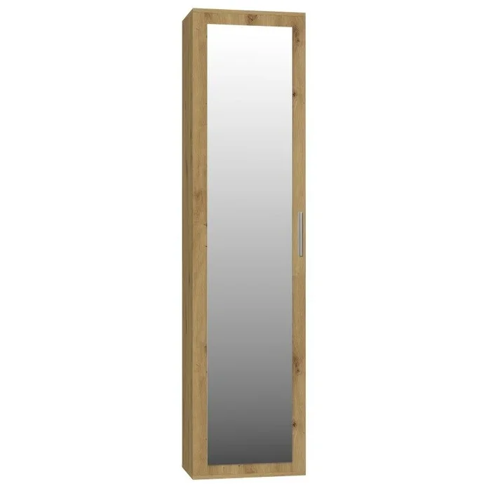 Topeshop DUO SZAFKA ARTISAN armario y ropero de dormitorio 2 estanterías 1 puerta(s) Roble