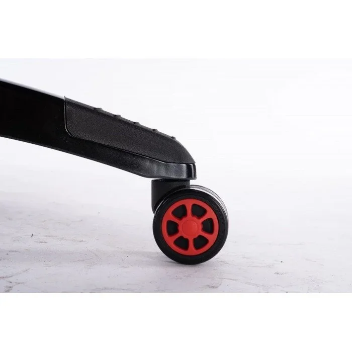 Topeshop FOTEL DRIFT CZERWONY silla de oficina y de ordenador Asiento acolchado Respaldo acolchado