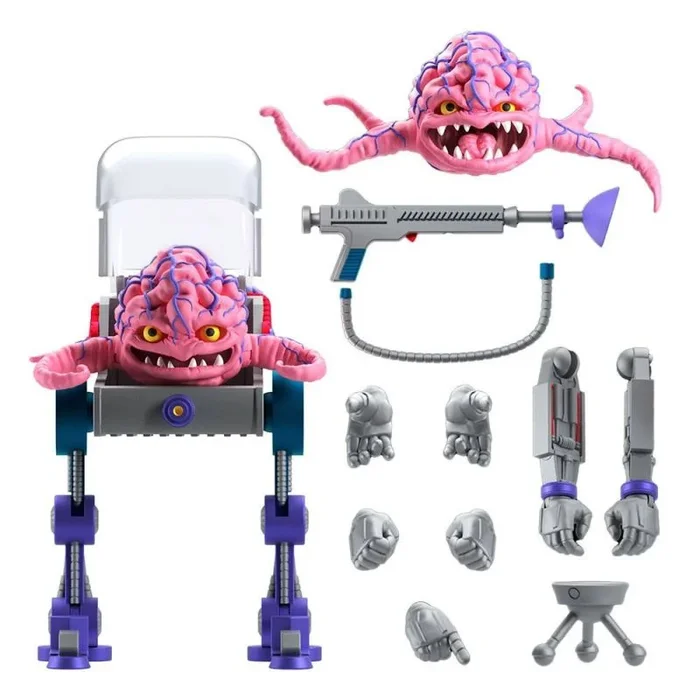 Tortugas ninja figura ultimates krang 18 cm