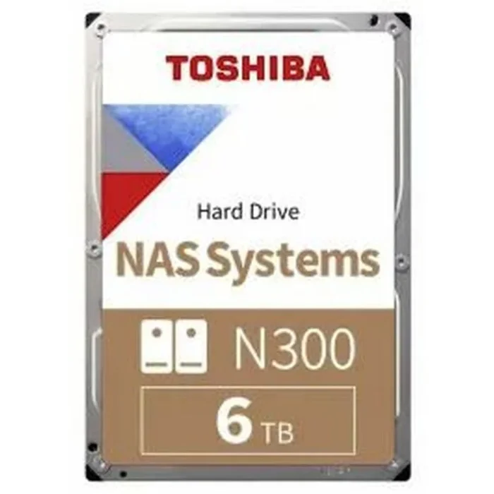 Toshiba N300 NAS MN10ADA600S – disco rigido – 6 TB – interno – 3,5″ (8,9 cm)