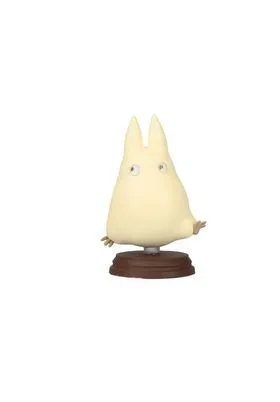 Totoro blanco saltanto estatua 11,5 cm mi vecino totoro