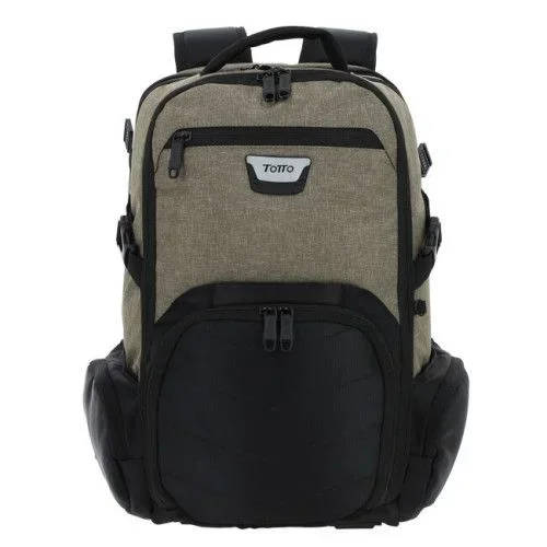 Totto MA04IND588-1710G-NT0 mochila Mochila de senderismo Negro, Marrón