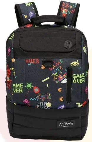 Toybags mochila game over multifunción resitente al agua