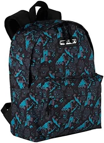 Toybags mochila minecraft greeny diseño americano adaptable a carro – 2 bolsillos