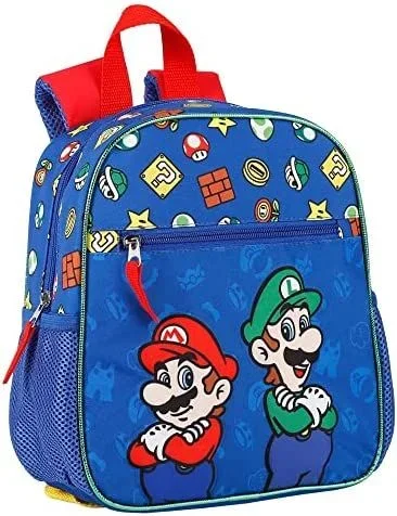 Toybags mochila super mario y luigi 2022 mochila pequeña infantil