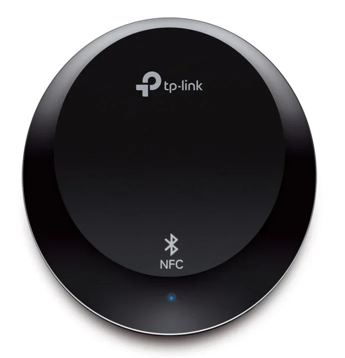 TP-Link Bluetooth Stereo Audio Music Receiver Adapter with NFC Technology for iPhones, iPads, Smartphones, Tablets, Laptop and Any Bluetooth-Enabled Device, 3.5 mm or RCA Jacks – Black (HA100)