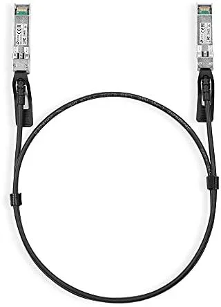 TP-Link TL-SM5220-1M Cable de fibra óptica e InfiniBand SFP+ DAC Negro