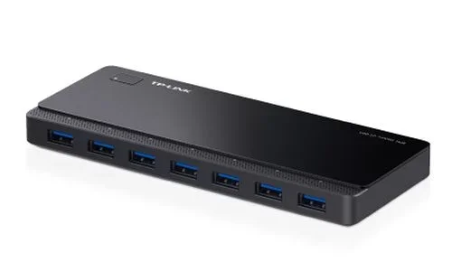 TP-Link UH700 hub de interfaz USB 3.2 Gen 1 (3.1 Gen 1) Micro-B 5000 Mbit/s Negro