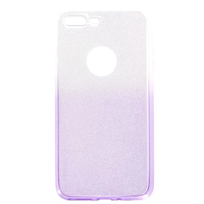 Tpu silicon case shine iphone 7 plus – purple
